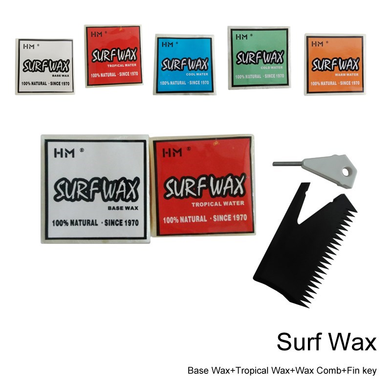 Aksesori Papan Selancar, Lilin - Surfboard Wax Tropical ulasan dan harga